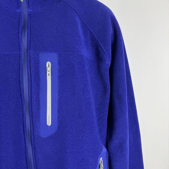 ARC'TERYX Polartec Strato Full Zip Jacket Mens XXL Purple Blue Polartec Fleece - Picture 5 of 16
